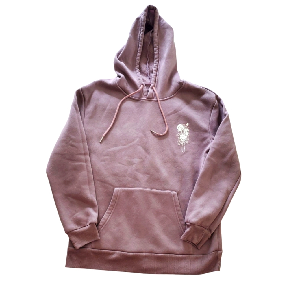 SHEIN‎ Natures Blossum Size Small Juniors Hoodie Sweatshirt Mauve